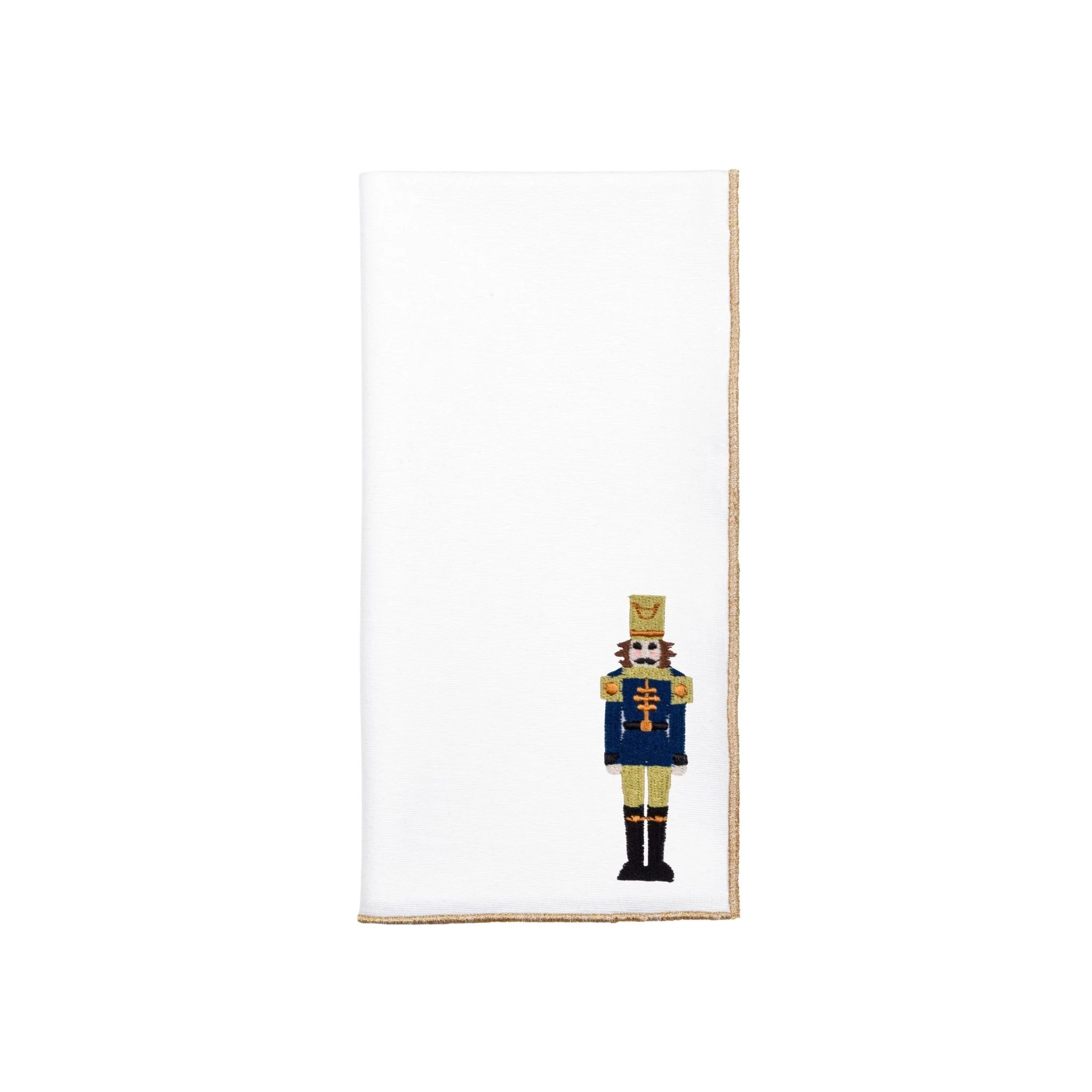 Roupa de mesa Nazaré branca, em algodão, com soldados bordados - Image 73