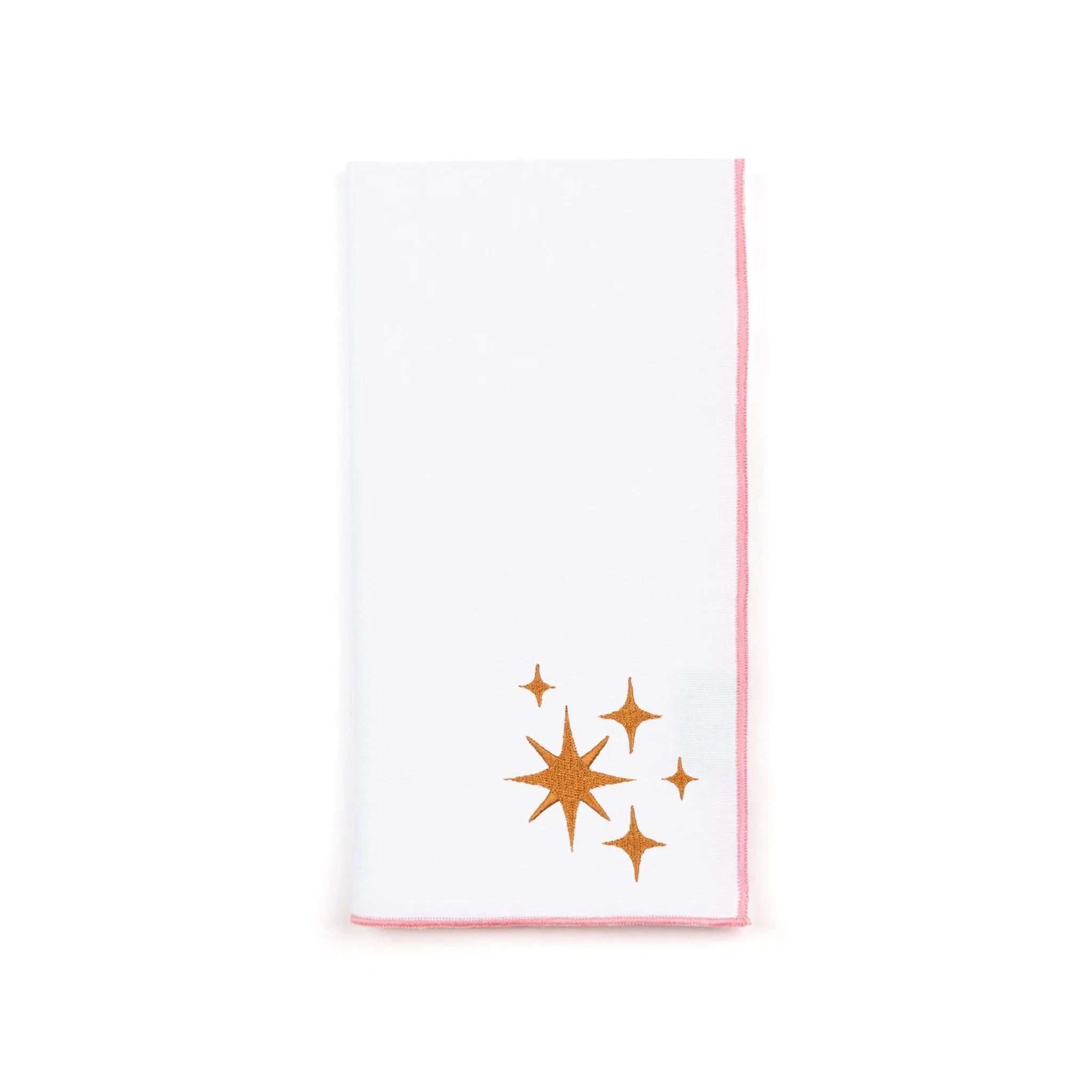 Roupa de mesa Nazaré branca, em algodão, com estrelas bordadas - Image 13