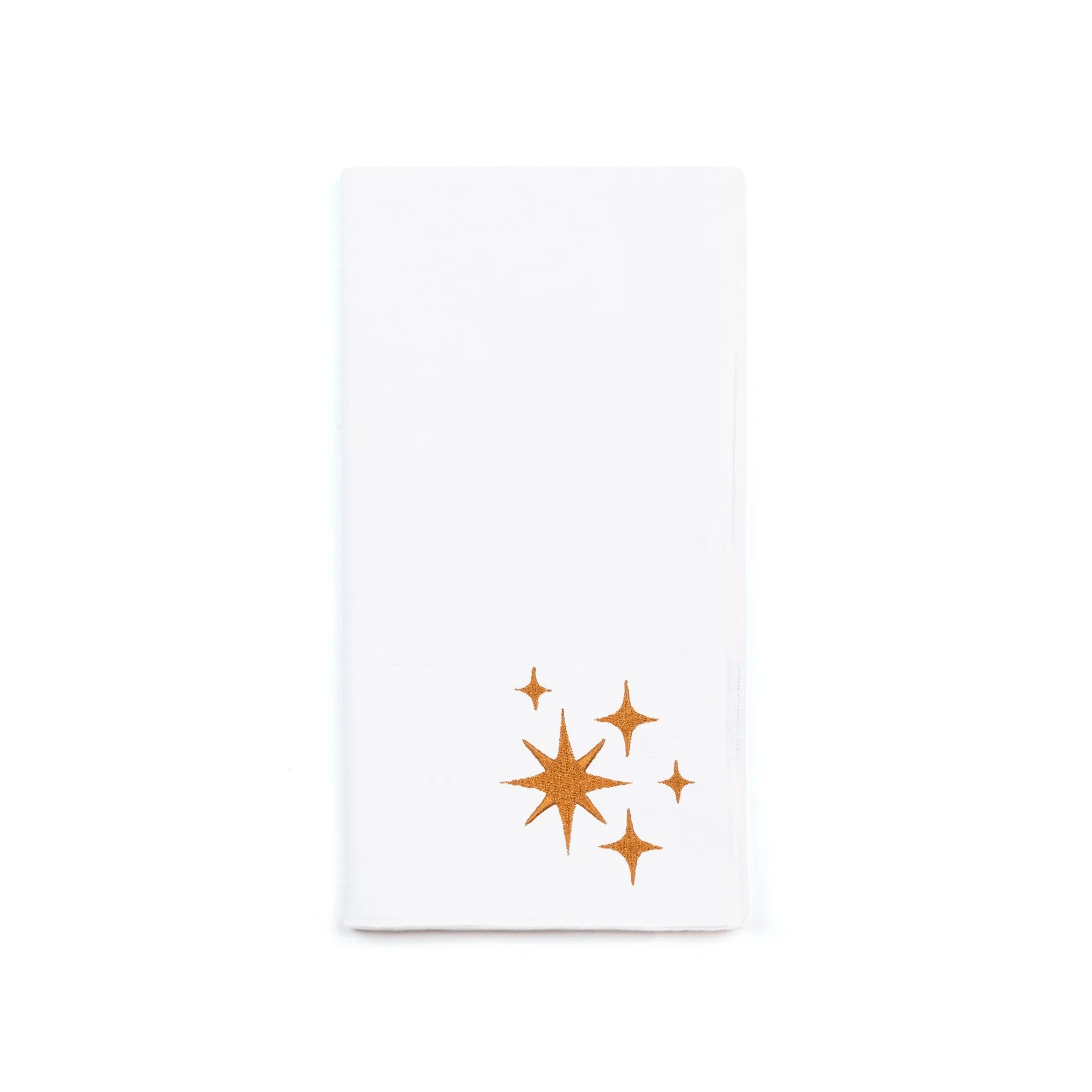 Roupa de mesa Nazaré branca, em algodão, com estrelas bordadas - Image 19