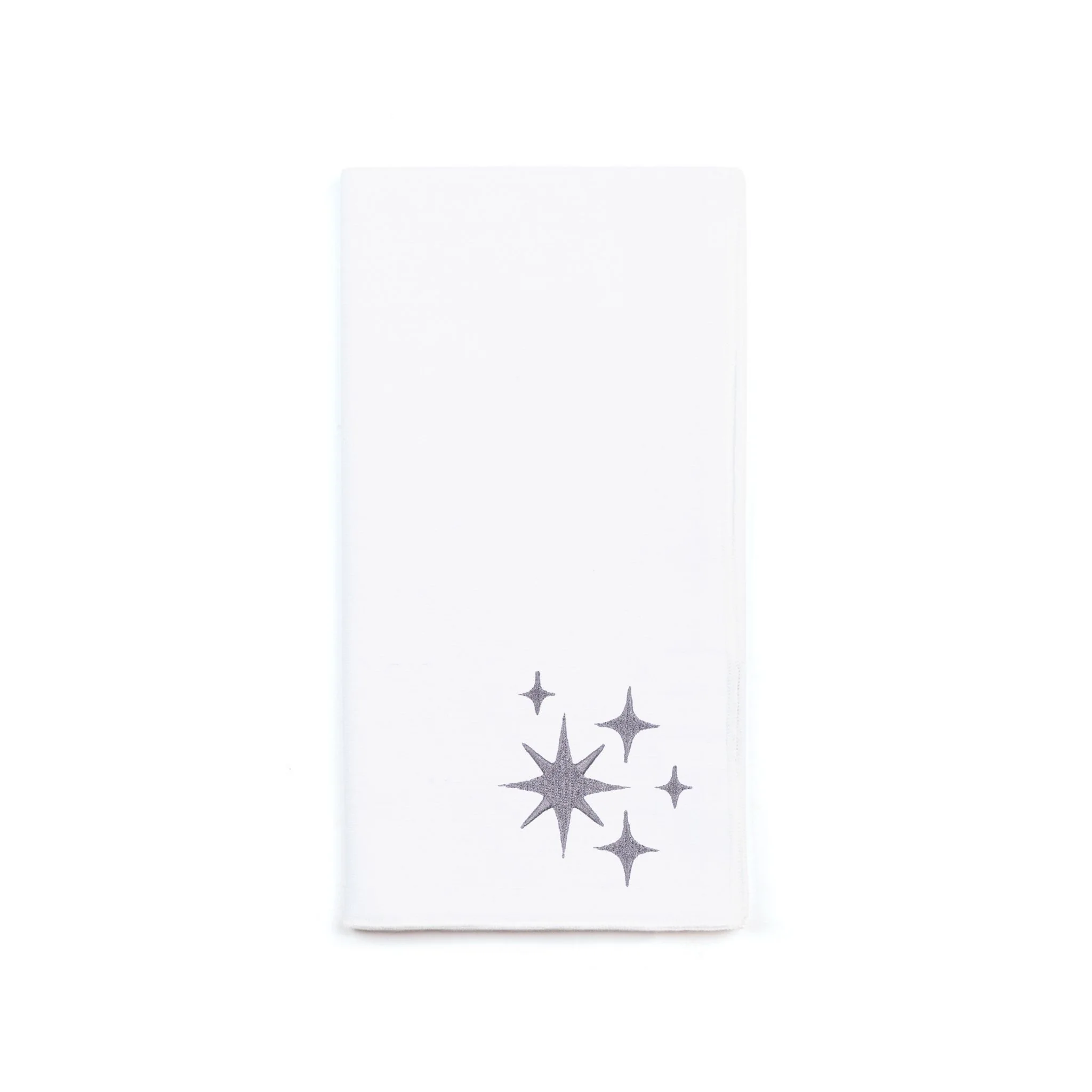 Roupa de mesa Nazaré branca, em algodão, com estrelas bordadas - Image 20