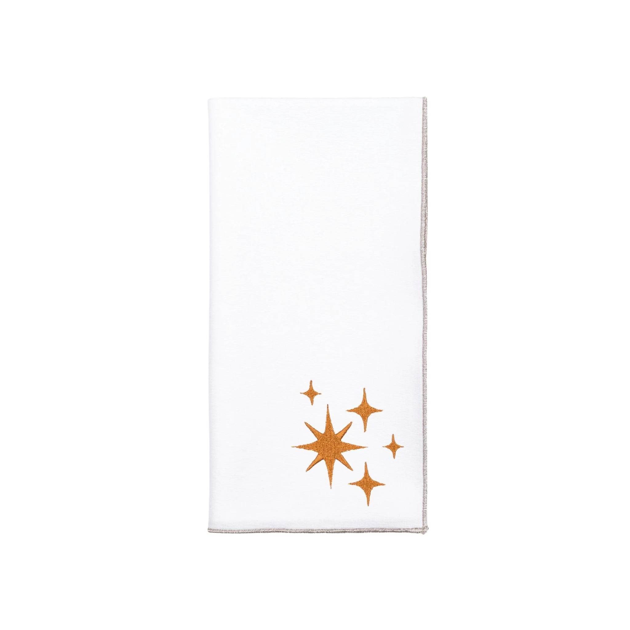 Roupa de mesa Nazaré branca, em algodão, com estrelas bordadas - Image 22