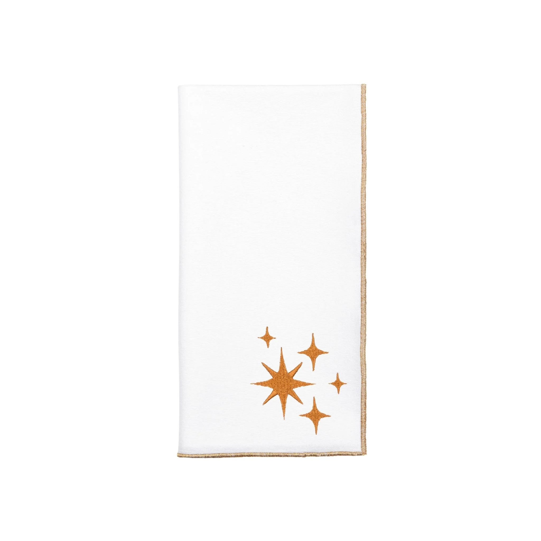 Roupa de mesa Nazaré branca, em algodão, com estrelas bordadas - Image 24